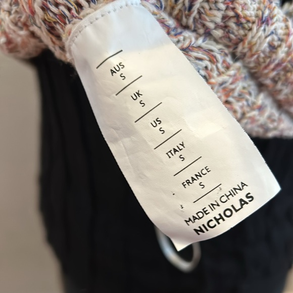 Nicholas Knitted Sweater Halter Top size Small - Picture 9 of 9